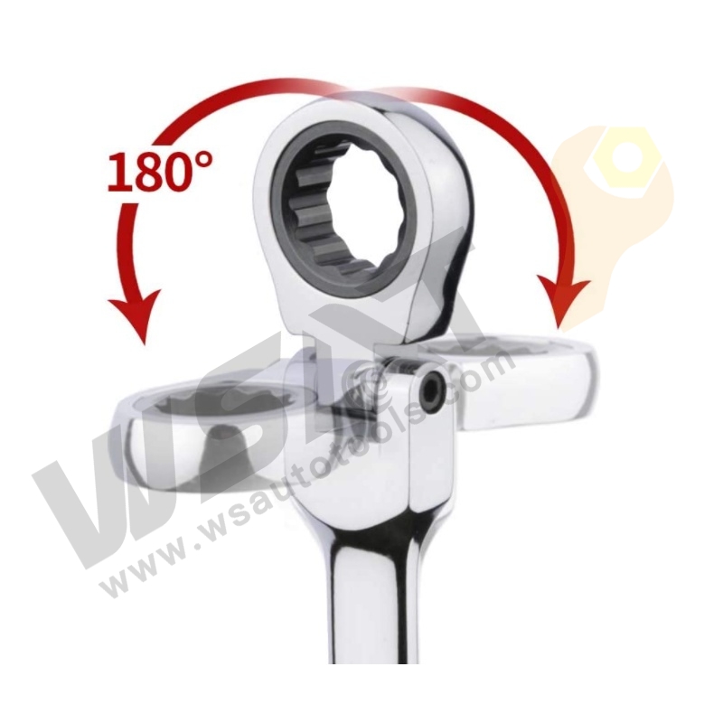 Double Ring Gear Wrench/Flexible double ring