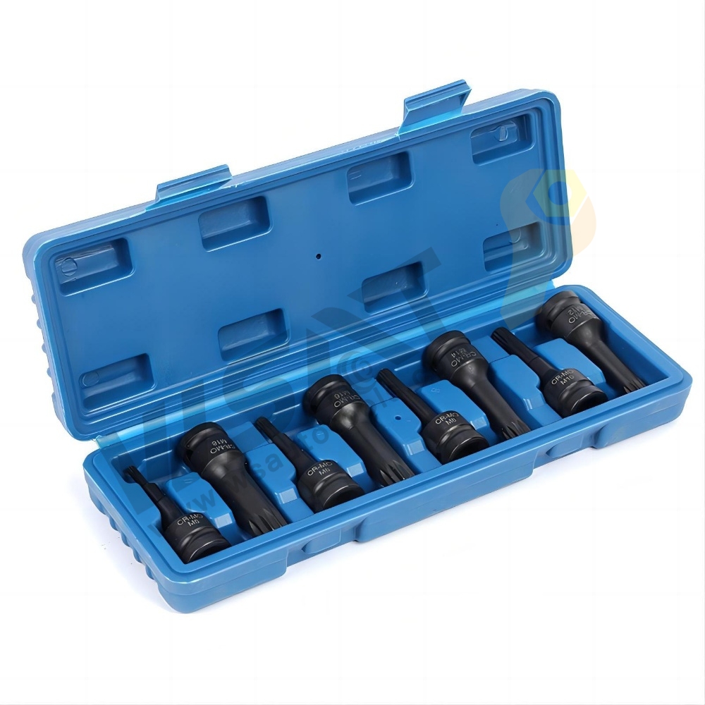 Impact Deep Socket Set 1/2"Dr