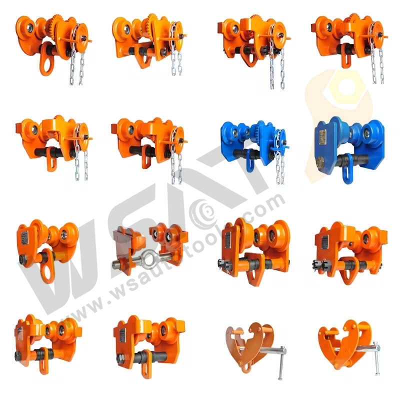 GCT-A Plain Trolley and GCL Geared Trolley