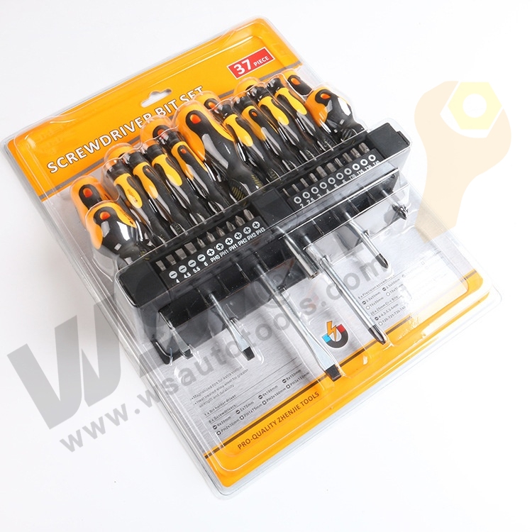 37PC Screwdriver & Bits Set