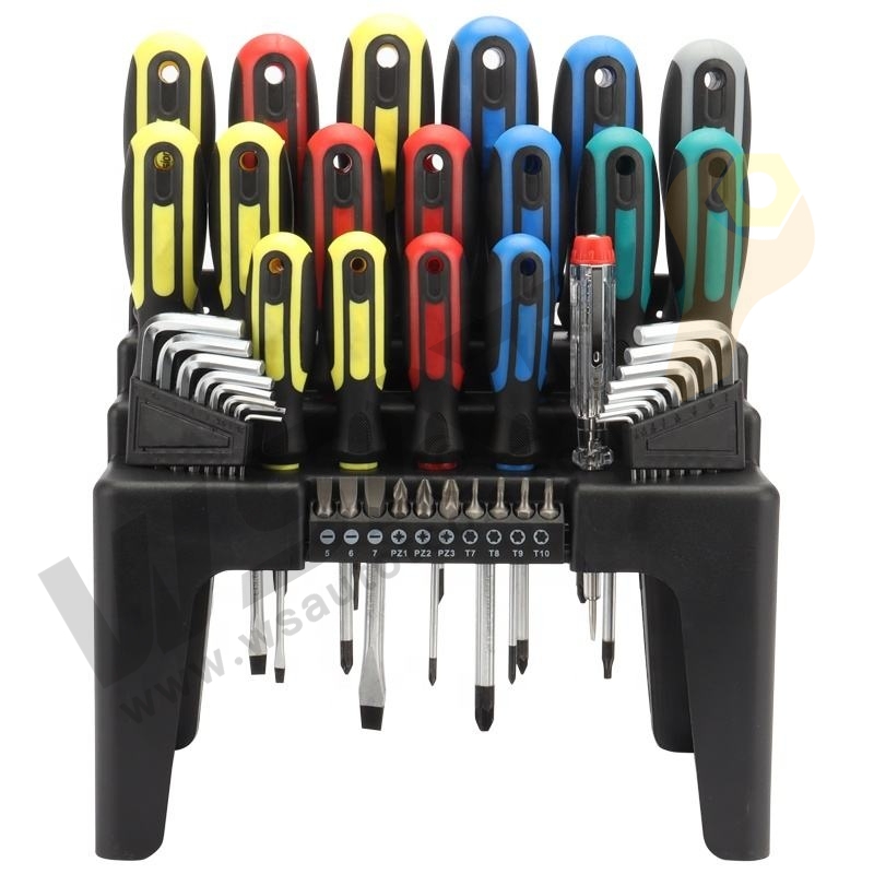 44PC Go Through Screwdriver &Bits &Hex keys Set