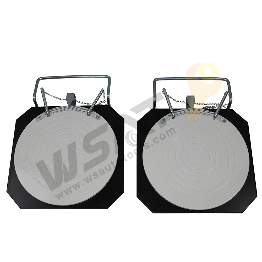 1 Pair Wheel Alignment Tool Turn Plates