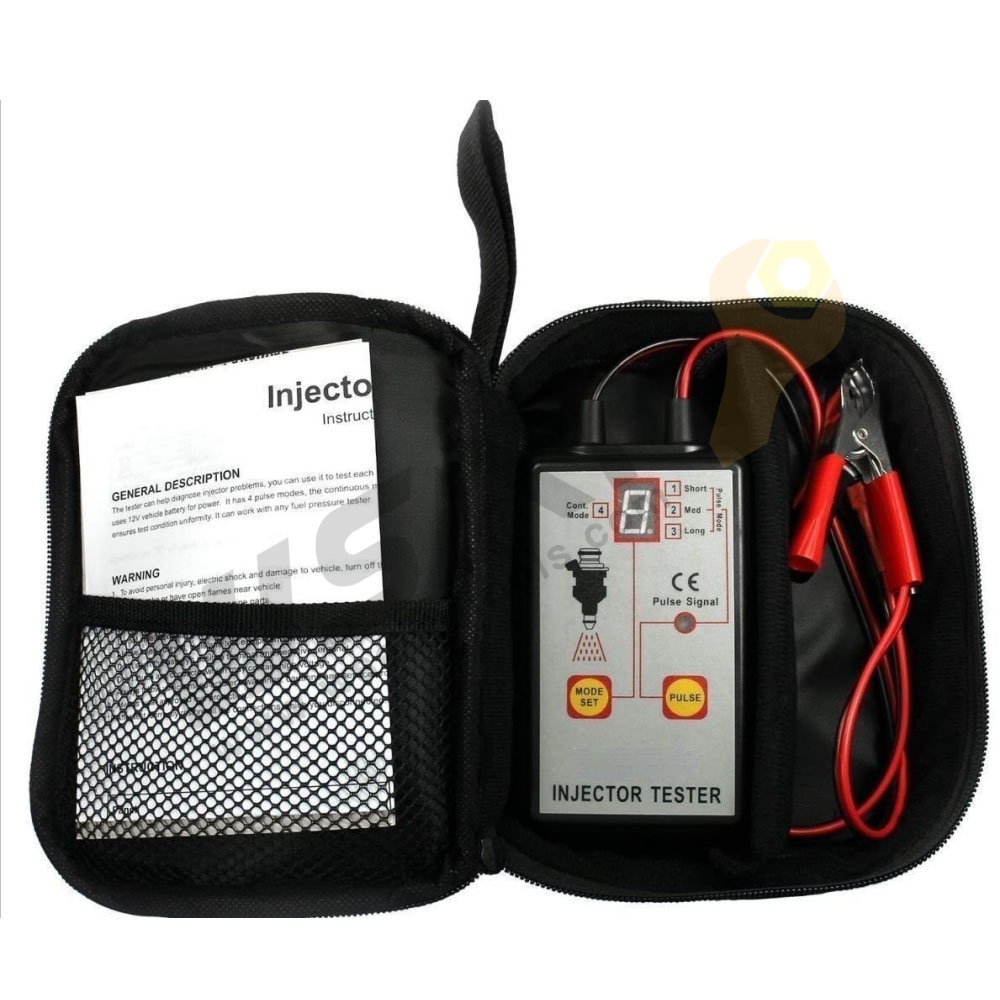 DC12V 4 Pulse Modes Handheld Ignition Fuel Injector Tester