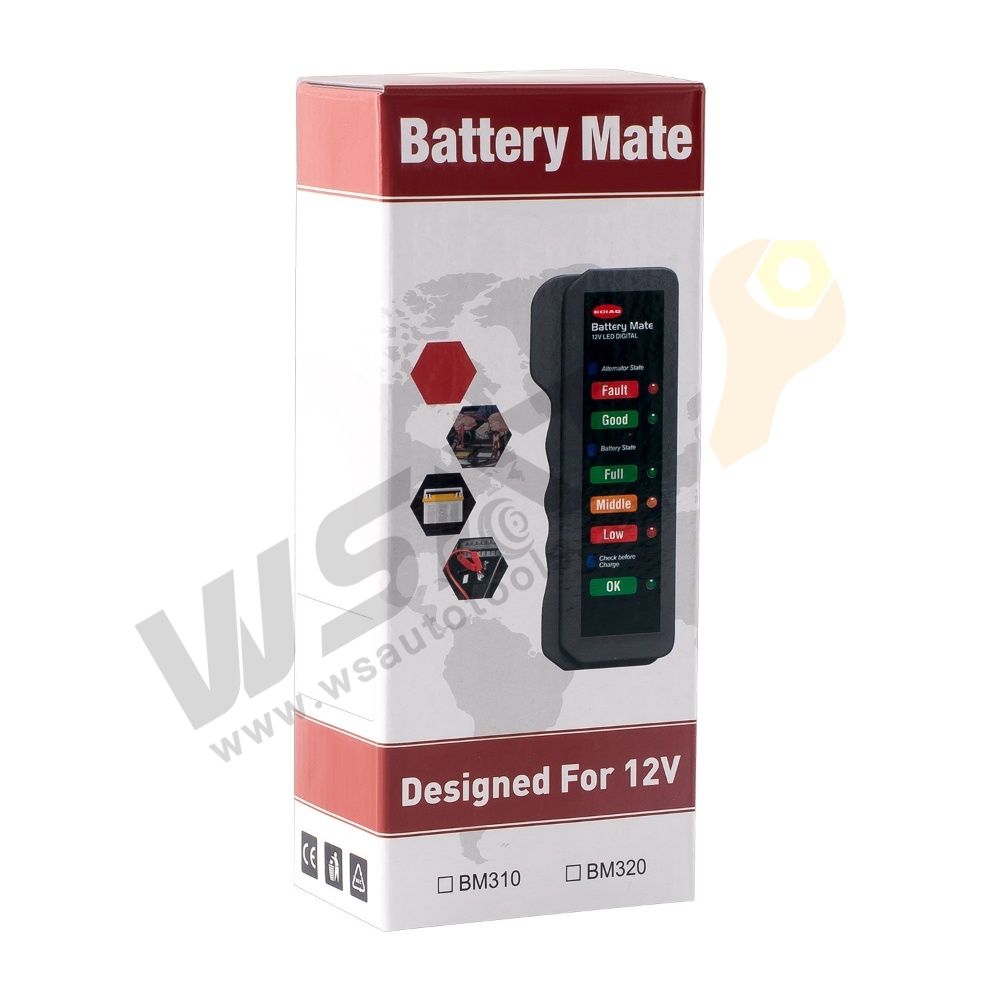 12V Car Battery & Alternator Tester