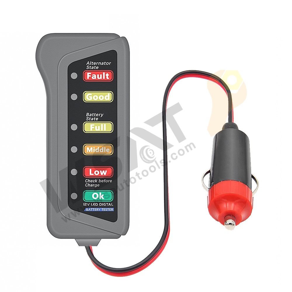 12V Cigarette Lighter Digital Battery Tester