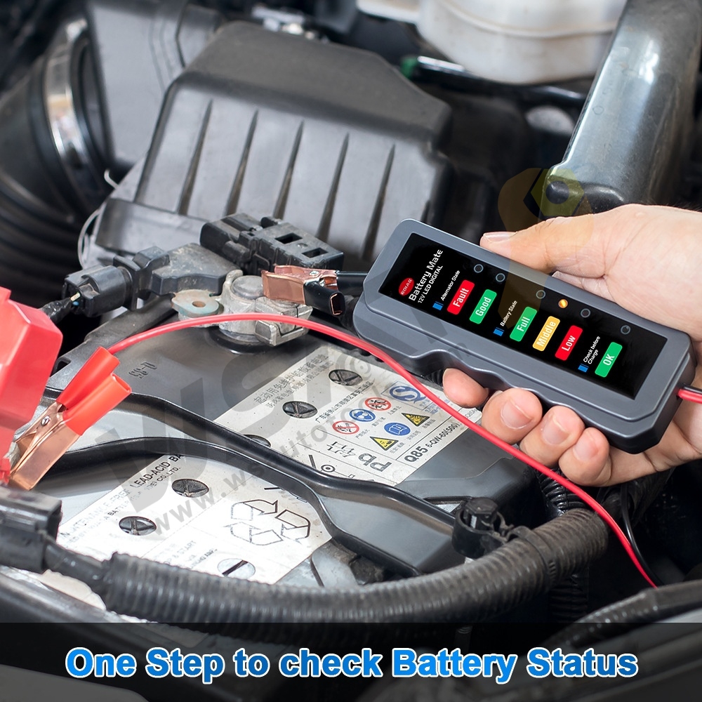 12V Car Battery & Alternator Tester