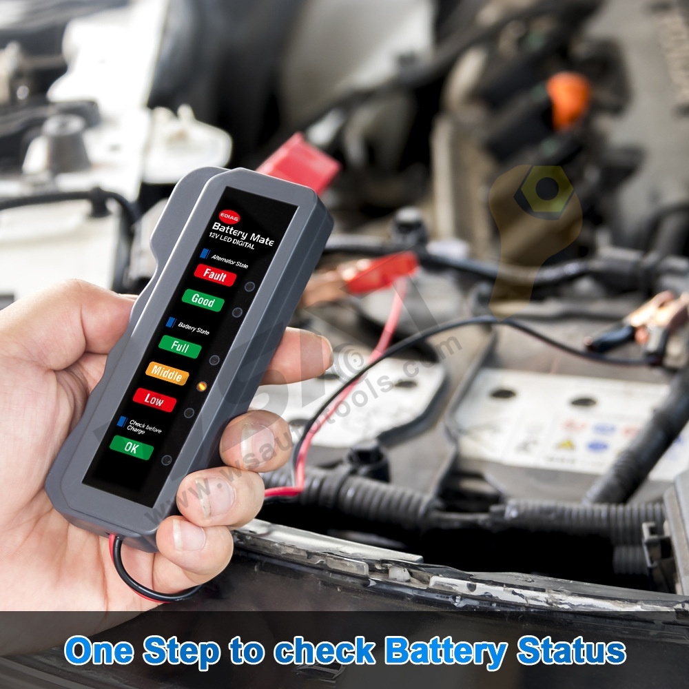 12V Car Battery & Alternator Tester