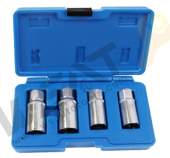 4pc socket stud screw extractor