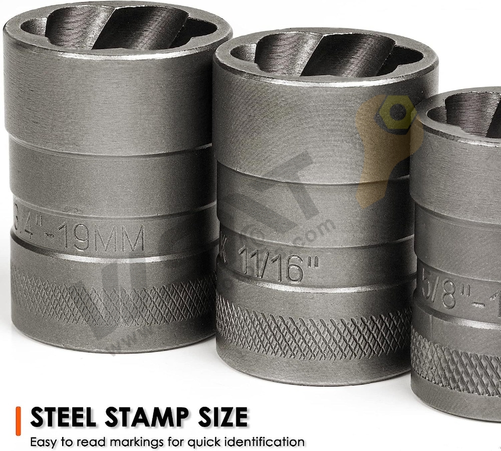 32PCS Impact Grade Extraction Socket Set