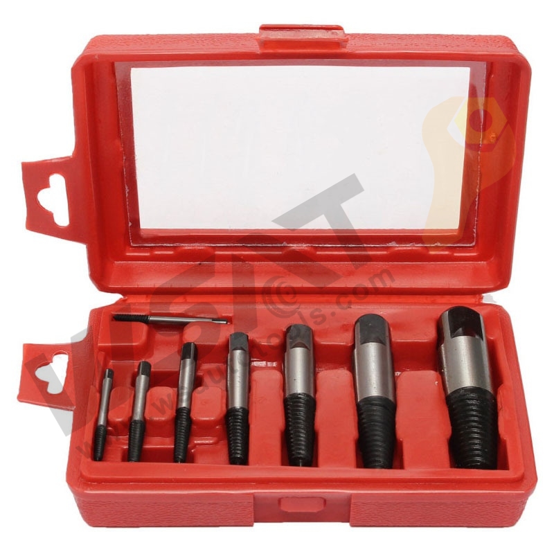 8PC Damaged Screw Extractor Kit