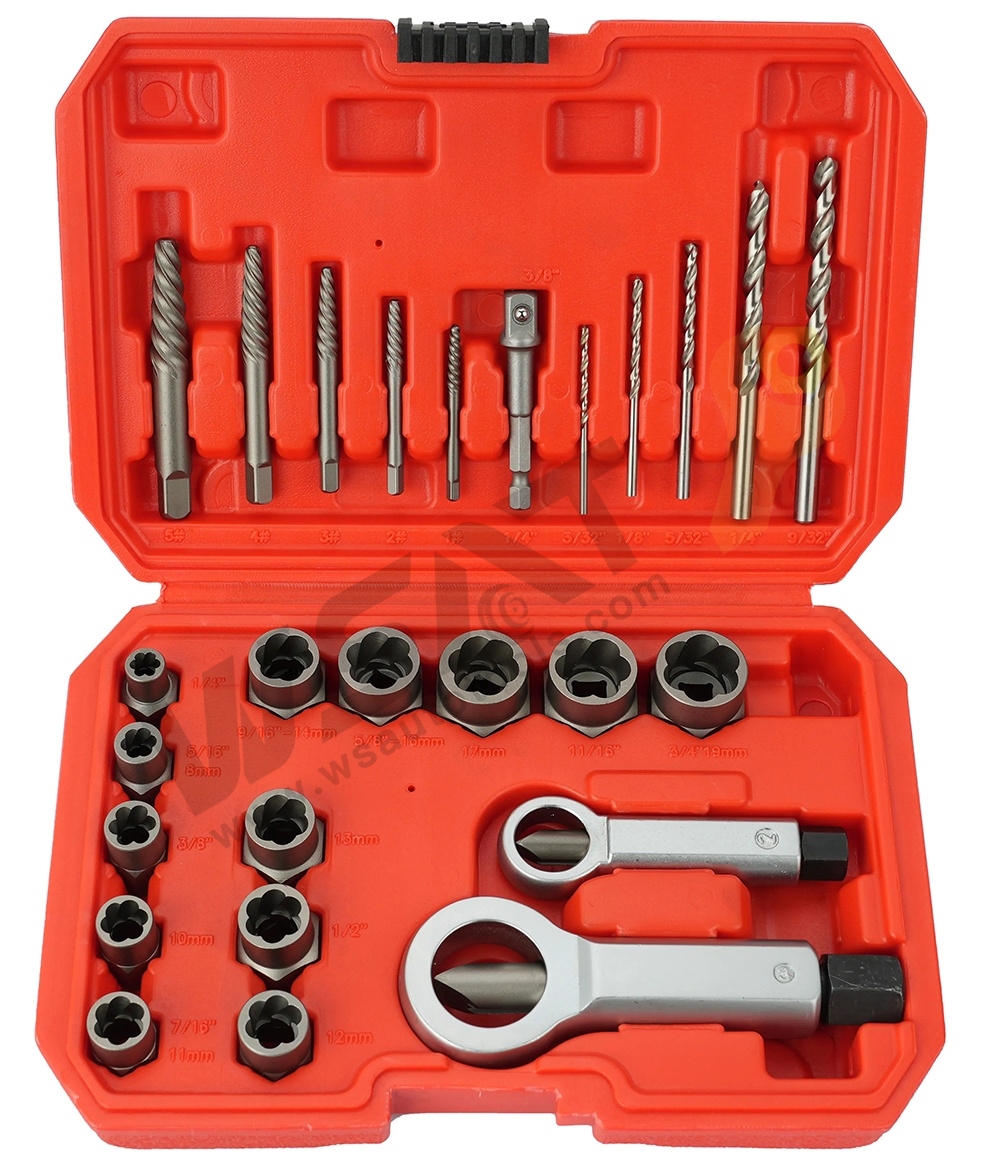 26PC Screw&Bolt Extractor Set