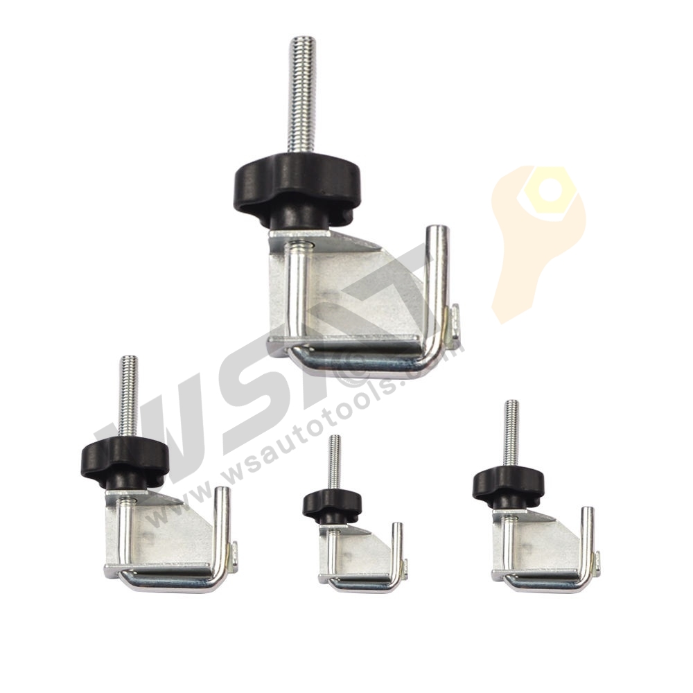 4PC Automobile Oil Line Pipe Clamp U Shaped Sealing Pliers Tube Clamps