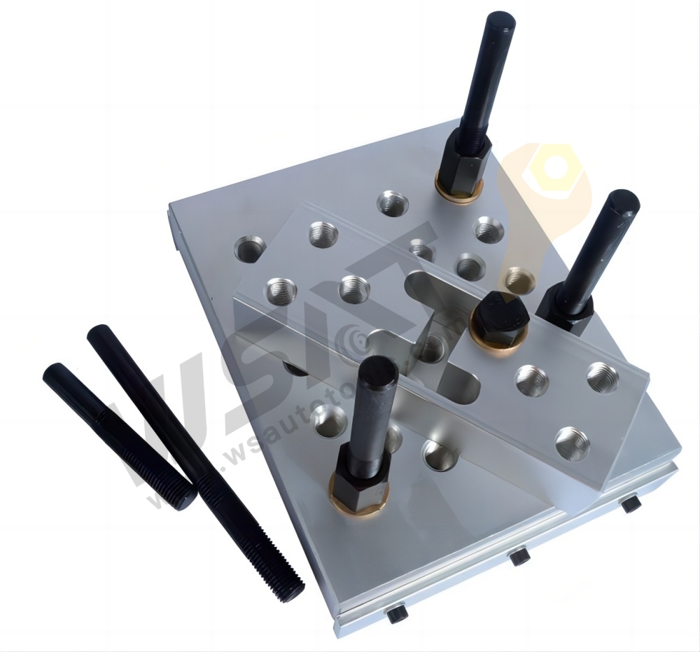 Universal Drill Press Support Block Plate Tool Set Kit