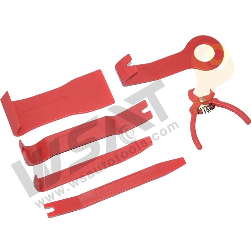 6PC Car Auto Door Window Trim Dash Emblem Upholstery Panel Removal Install Tool