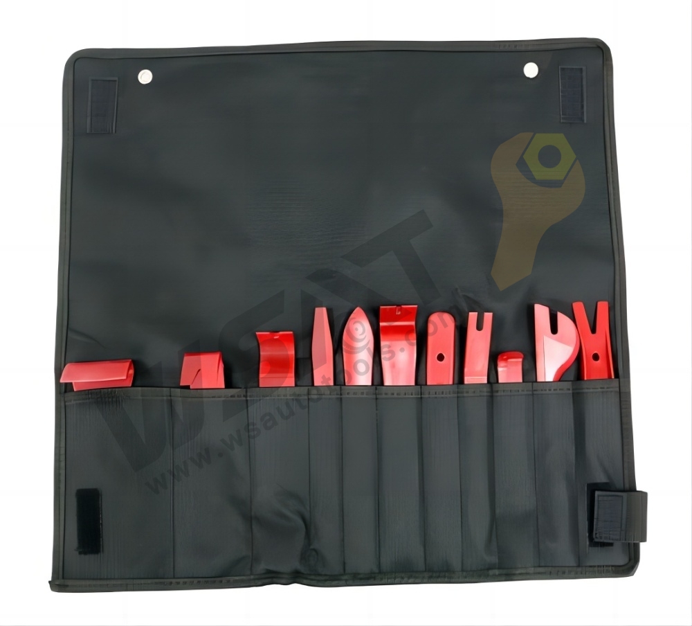 11PC Plastic Car Door Clip Panel Trim Removal Tools Kit Set