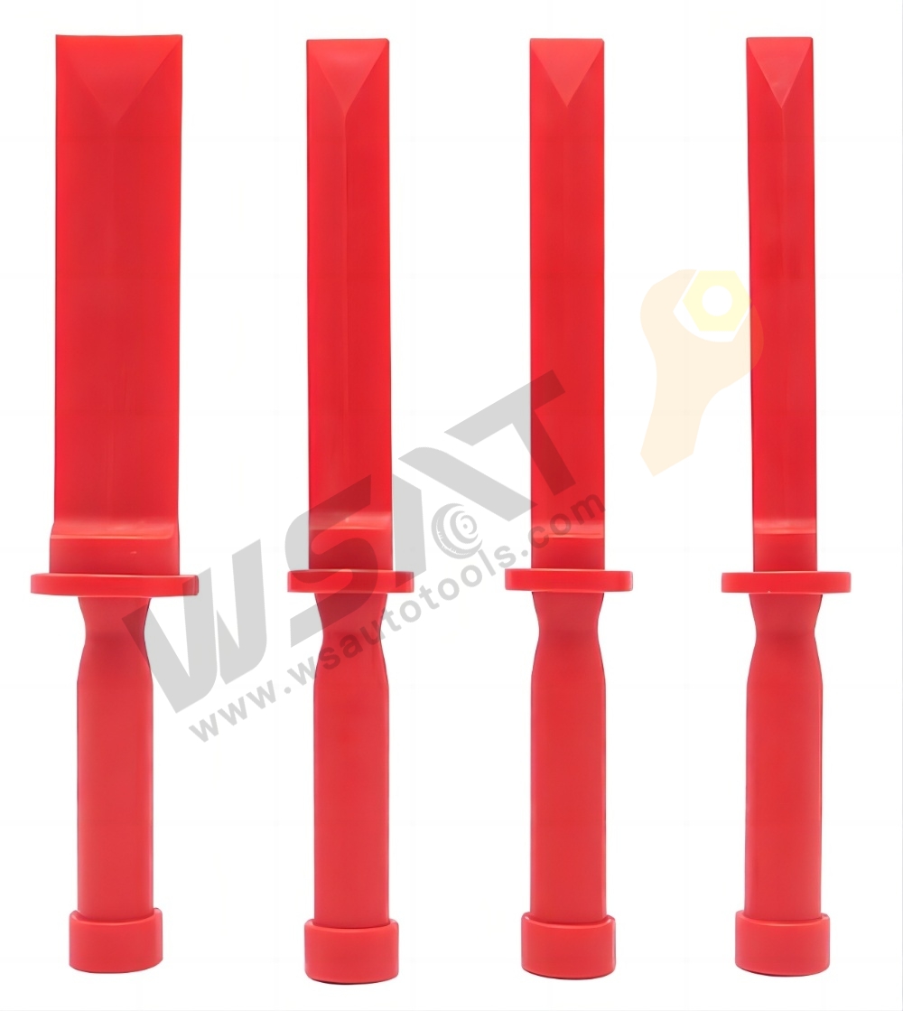 4PC Plastic Scraper Set Trim Scraper Tools Non-Marring Scraper Set