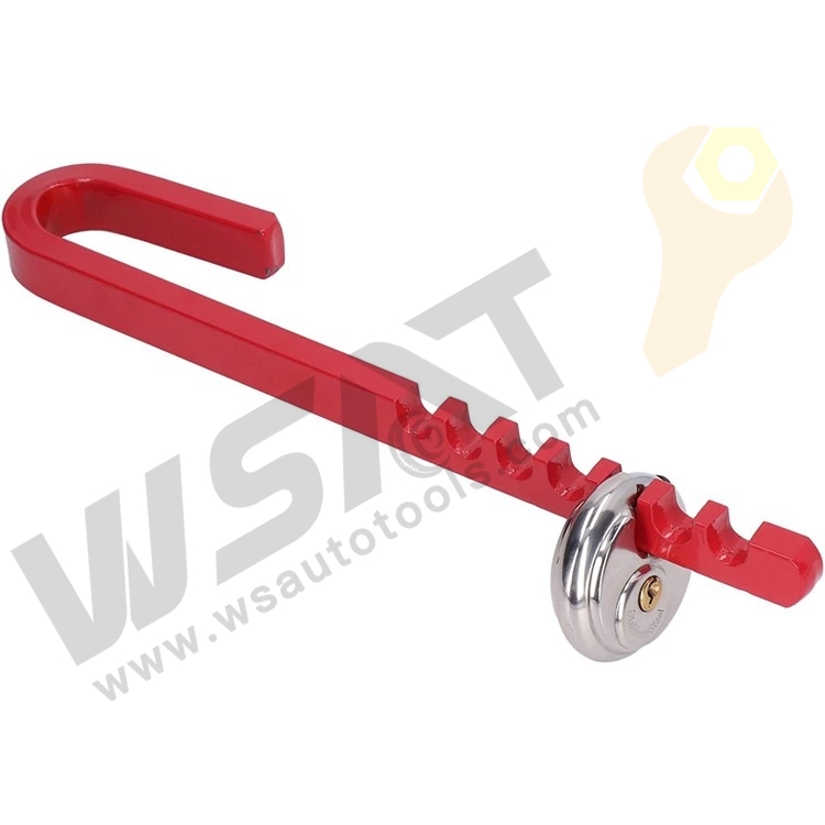 J Type Trailer Wheel Lock Wheel Clamp Lock