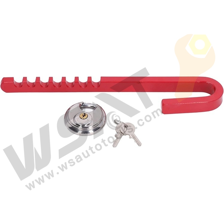 J Type Trailer Wheel Lock Wheel Clamp Lock