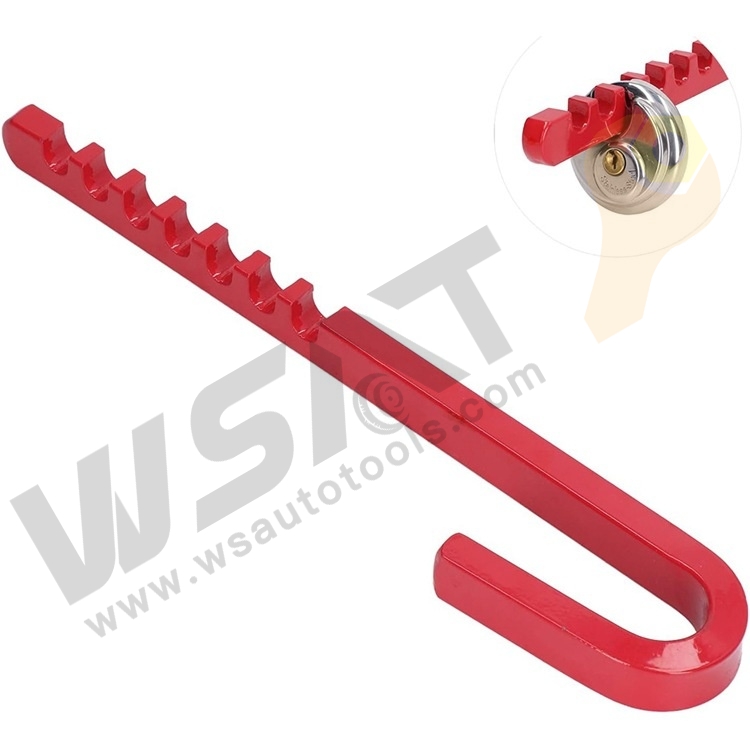 J Type Trailer Wheel Lock Wheel Clamp Lock