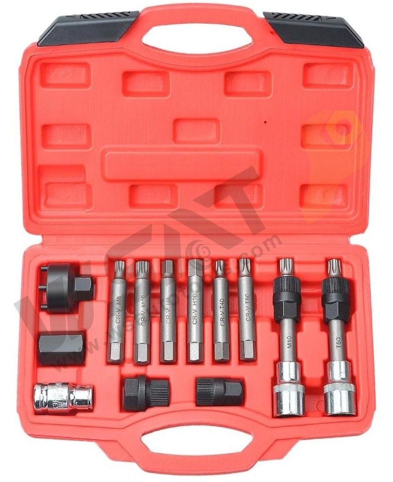 13pcs/18pcs/23pcs/30pcs Alternator Generator Pulley Removal Set