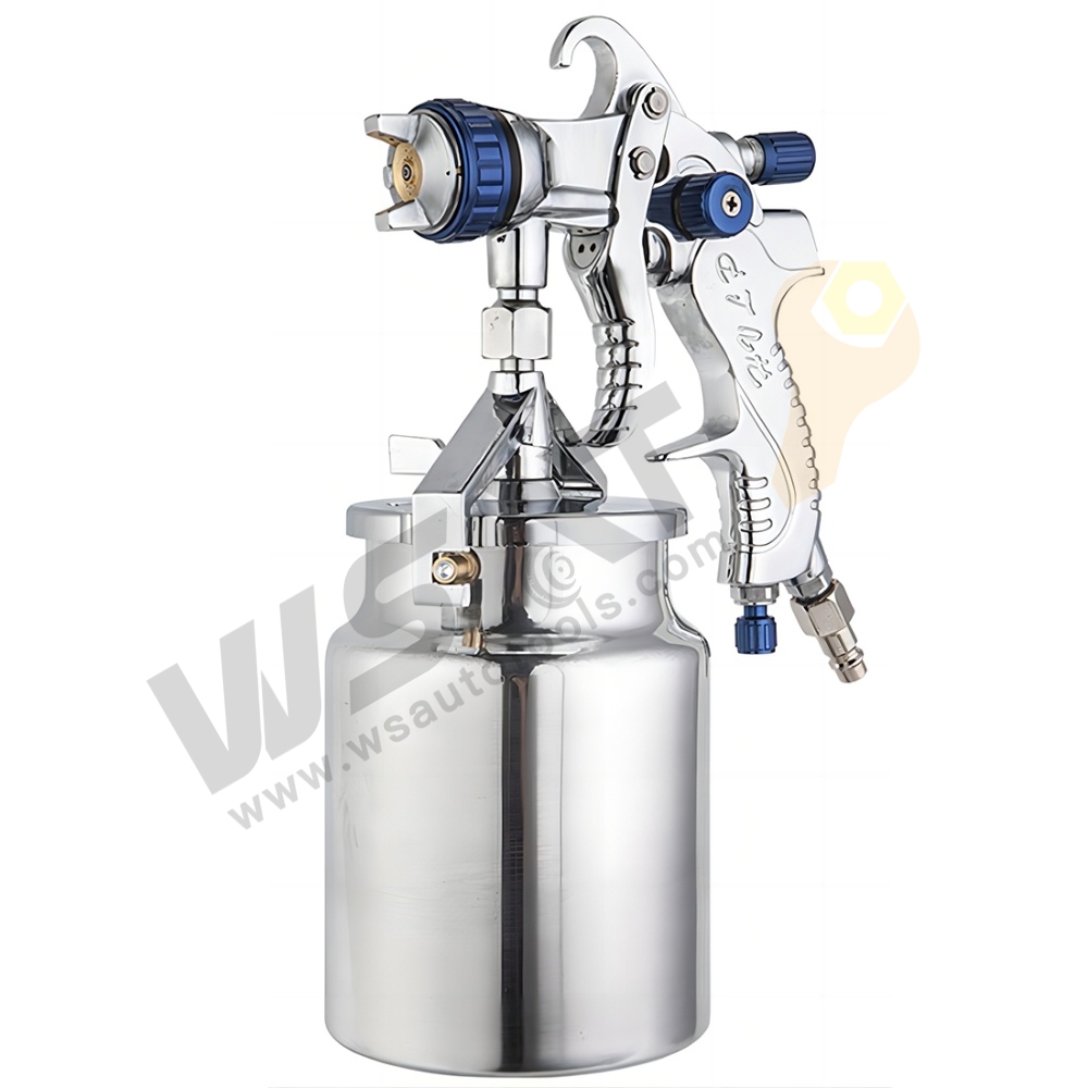 1.4/1.7/2.0mm 1000ML Suction Type Water Base Paint Pneumatic H.V.L.P Spray Gun