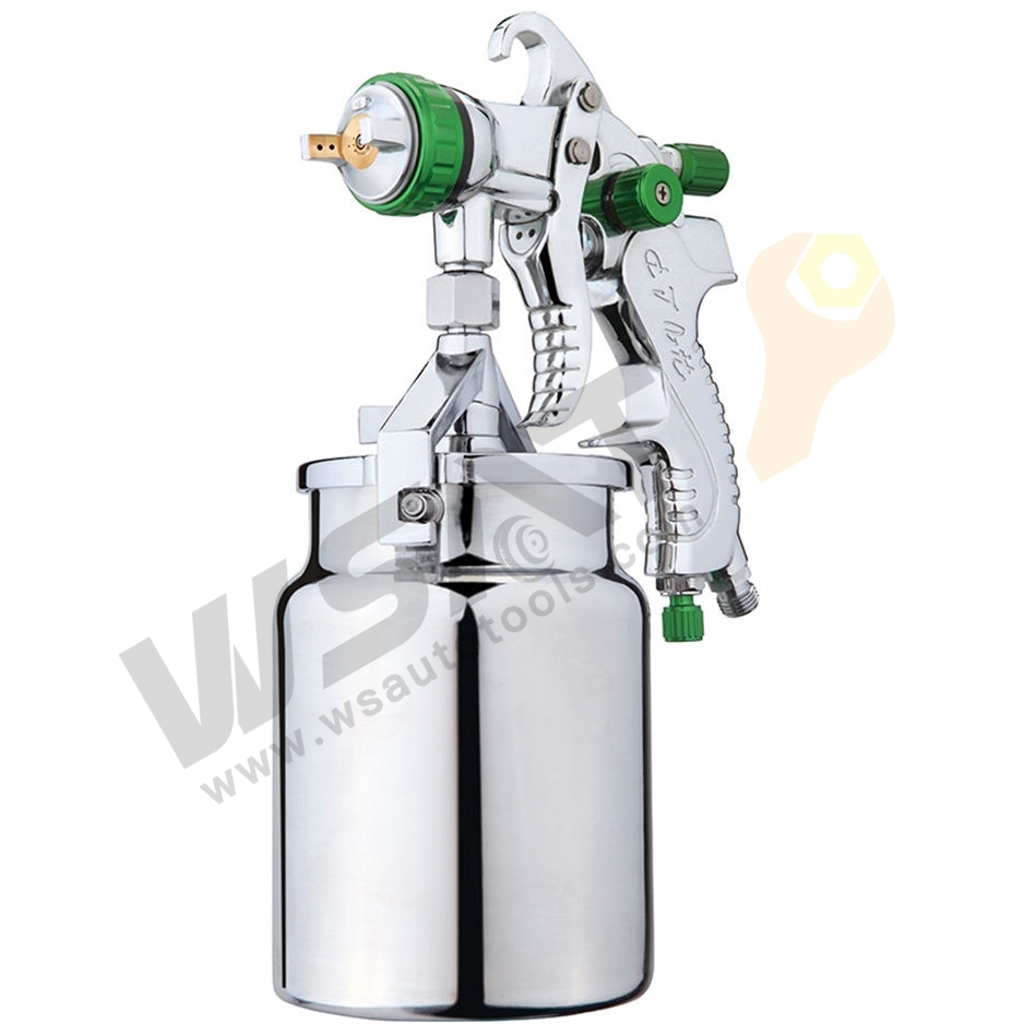 1.4/1.7/2.0mm 1000ML Suction Type Water Base Paint Pneumatic H.V.L.P Spray Gun
