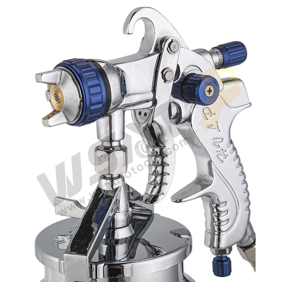1.4/1.7/2.0mm 1000ML Suction Type Water Base Paint Pneumatic H.V.L.P Spray Gun