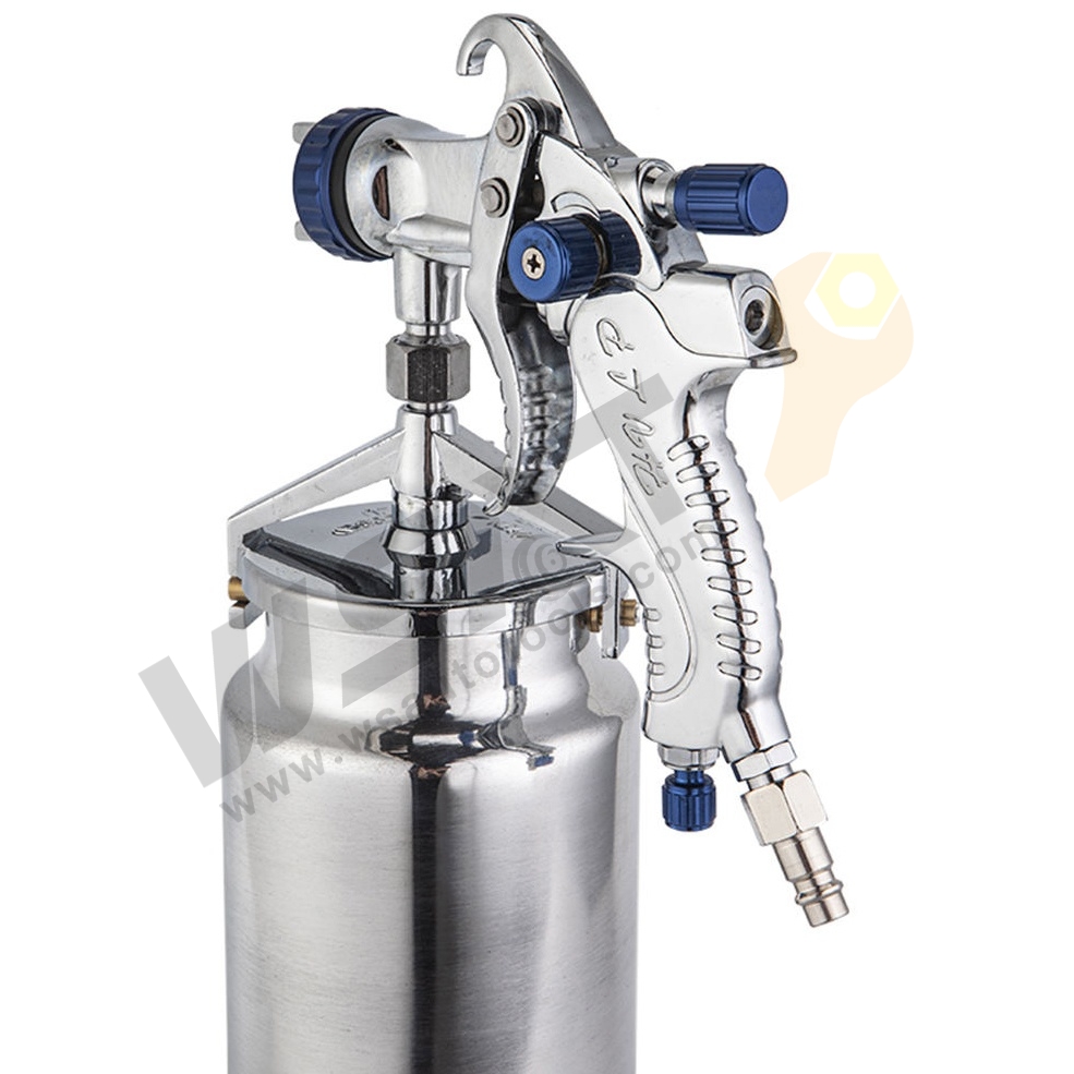 1.4/1.7/2.0mm 1000ML Suction Type Water Base Paint Pneumatic H.V.L.P Spray Gun
