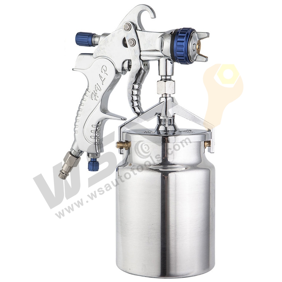 1.4/1.7/2.0mm 1000ML Suction Type Water Base Paint Pneumatic H.V.L.P Spray Gun