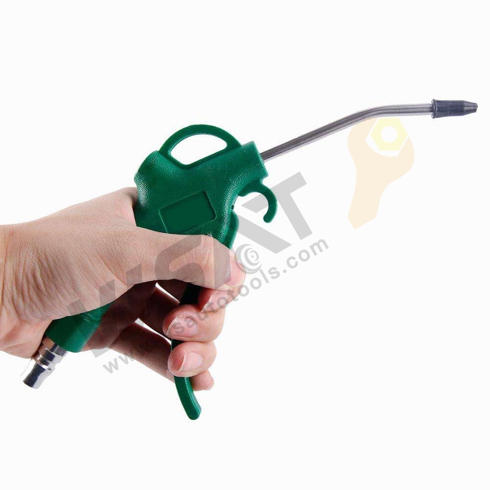 Plastic Air Duster Blow Gun with 100mm or 280mm Fixed Nozzle,Air Compressor Accessories Dust Cleaning Tool