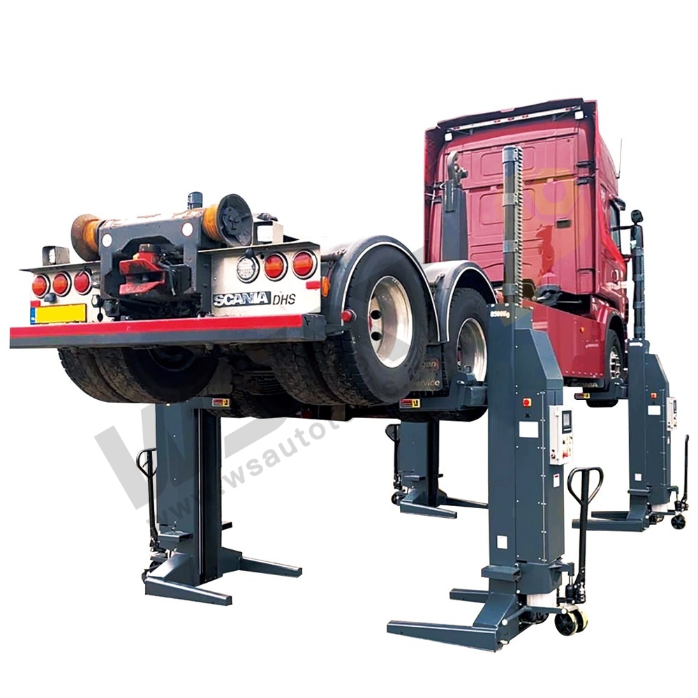 5.5Ton/7.5Ton Wireless Heavy Duty Column Lift