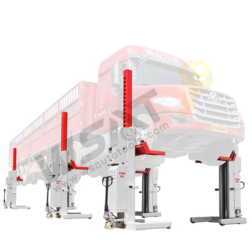 5.5Ton/7.5Ton Wireless Heavy Duty Column Lift