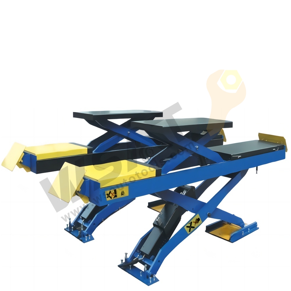 3.5/4/4.5/5.5 Ton In-Ground Double-level Platform Scissor Alignment Lift