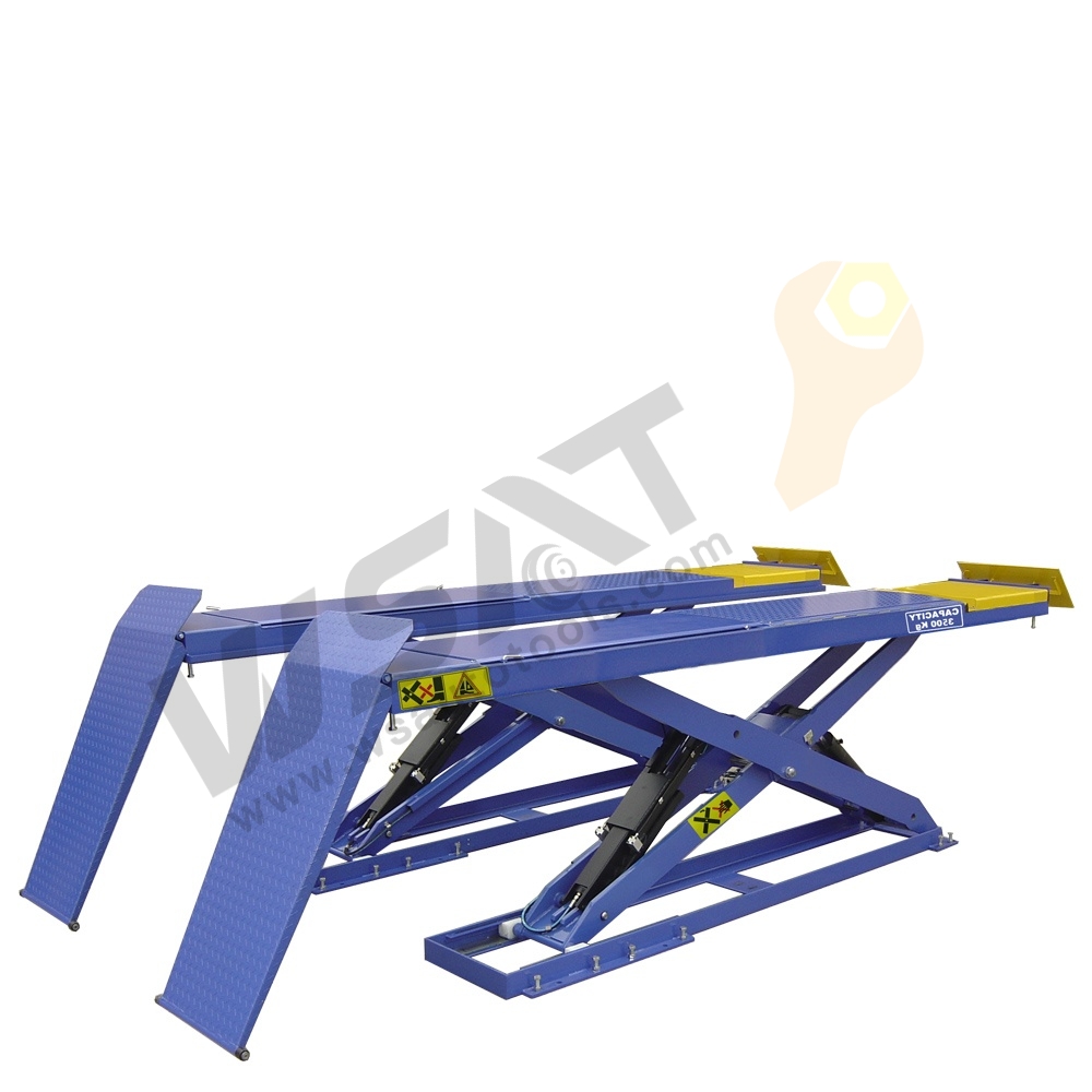 3.5/4/4.5/5.5 Ton On-Ground Low Profile Scissor Alignment Lift