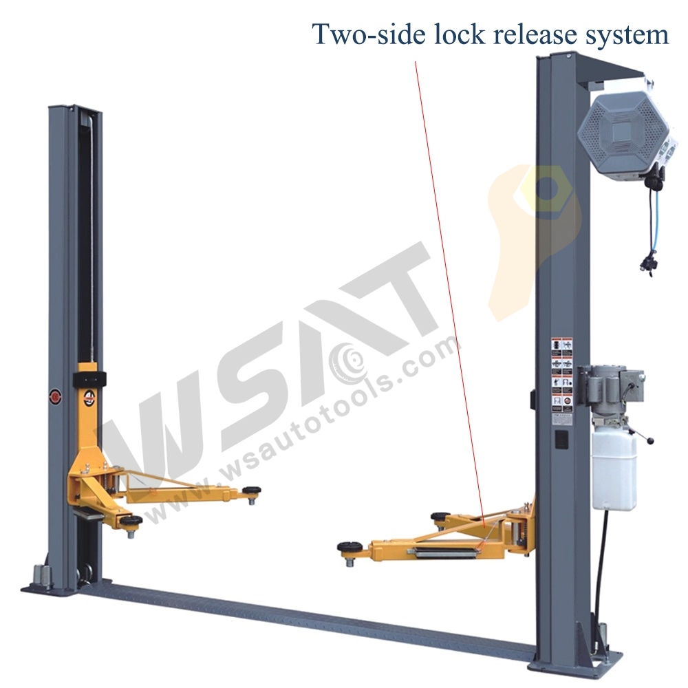 3.5/3.8/4/4.5/5 Ton Reinforced Column Type Two Post Lift