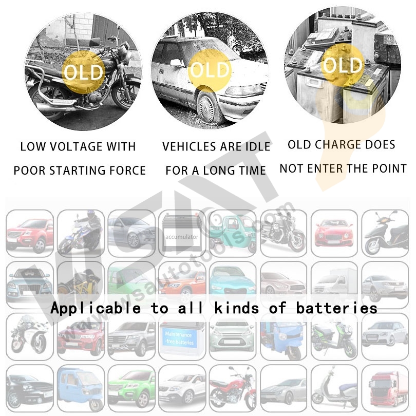 12V/24V 400W Battery Charger Pulse Repair