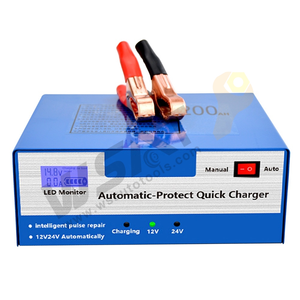 12V/24V Battery Charger Pulse Repair Quick Charger