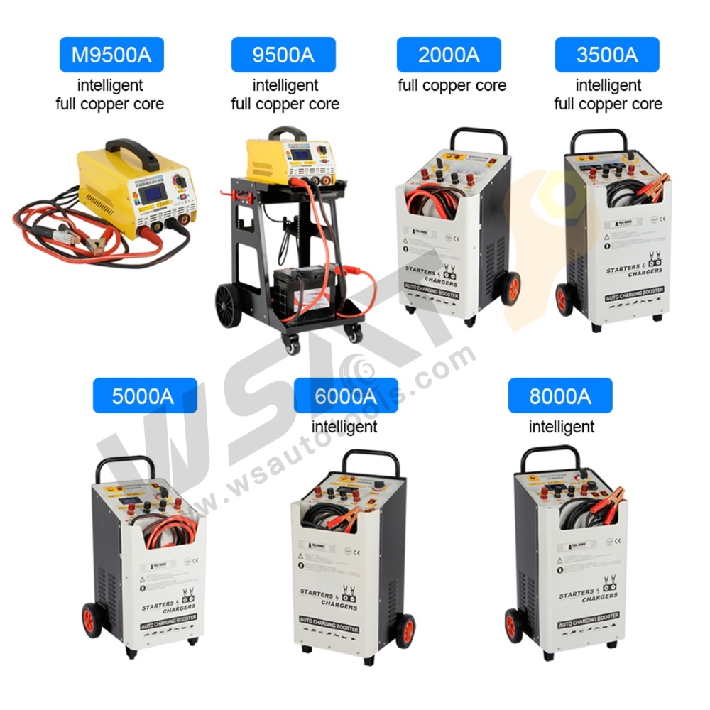 12V/24V Car Battery Charger Jump Starter For Fast Charging