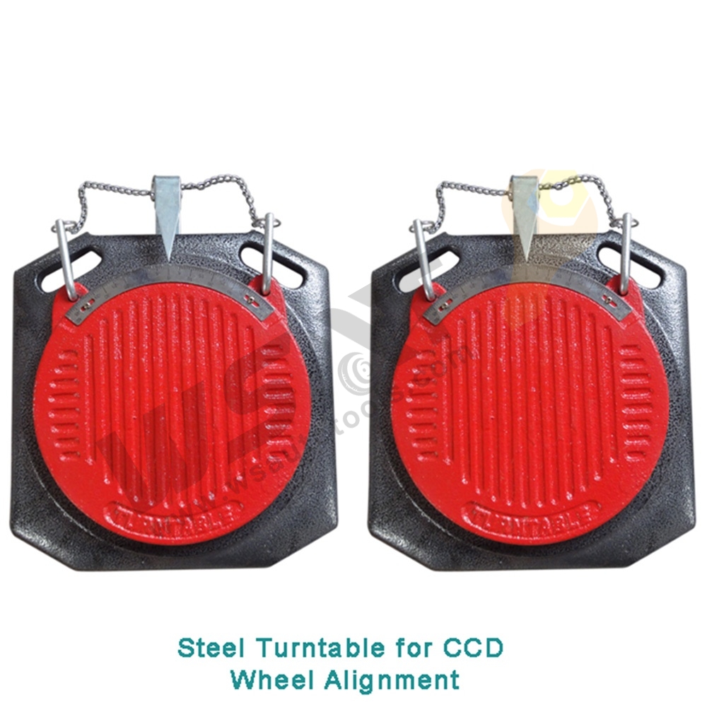 1 Pair Wheel Alignment Tool Turn Plates