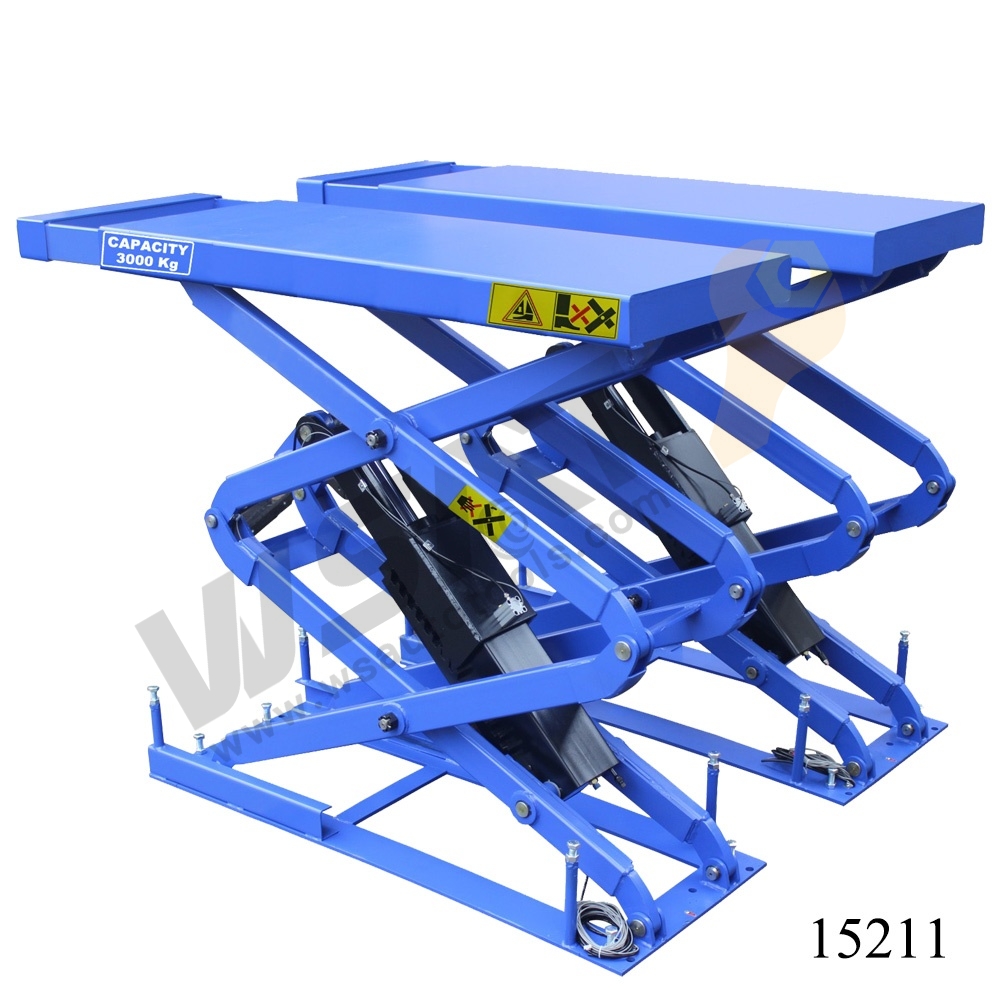 3/3.5/4.5 Ton In-Ground Low Profile Scissor Alignment Lift