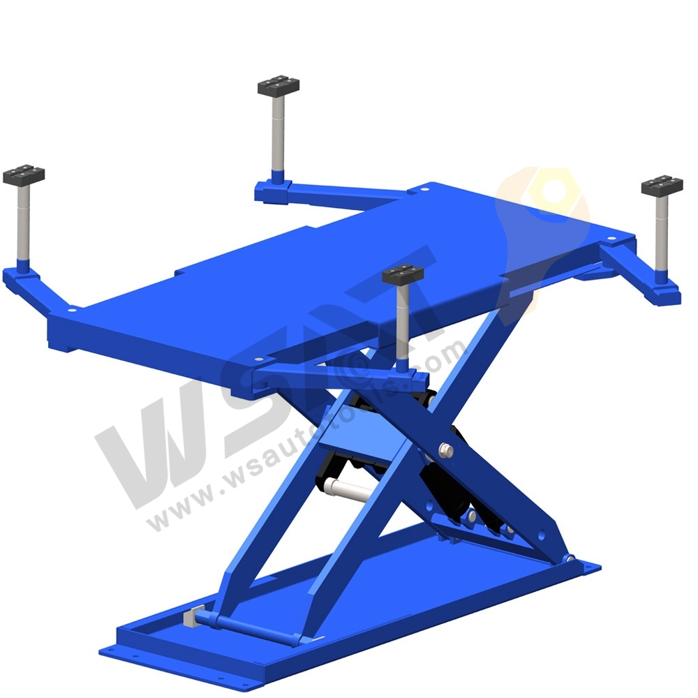 3 Ton Small Scissor Alignment Lift for Spray Booth