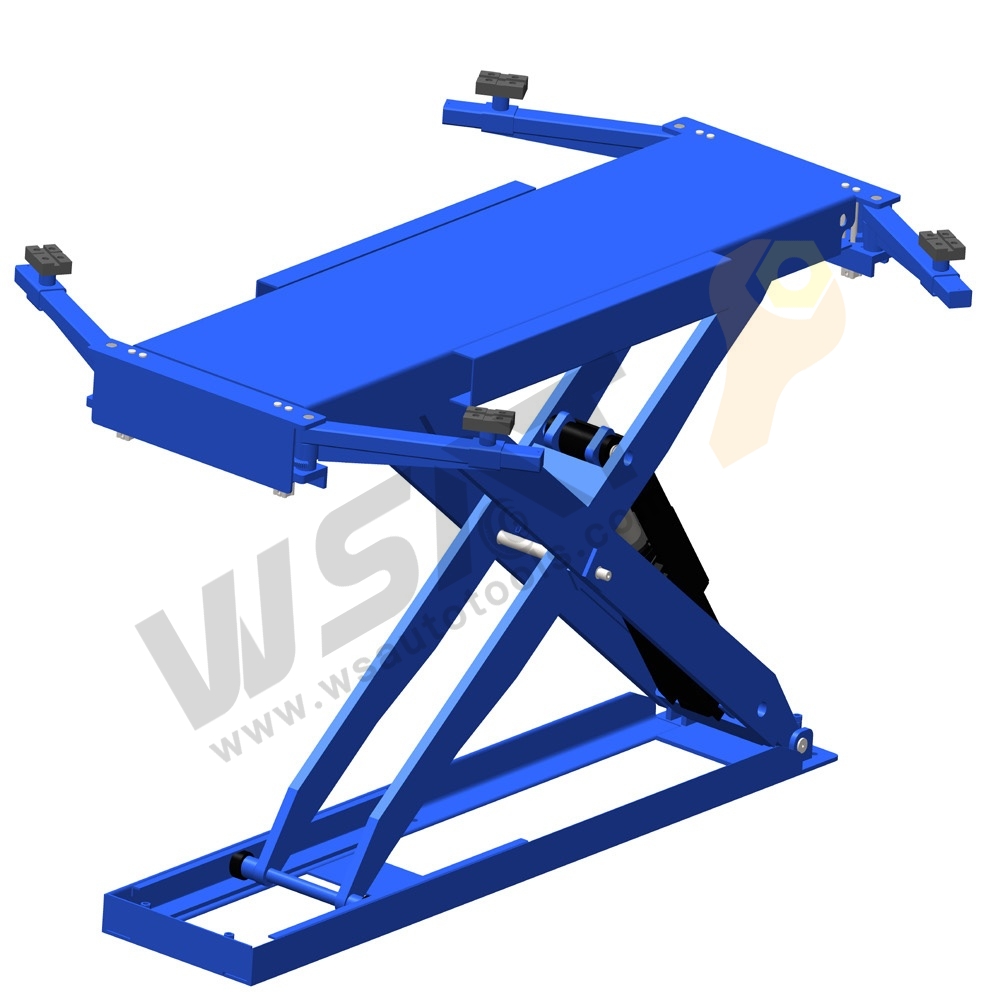 3 Ton Small Scissor Alignment Lift for Spray Booth