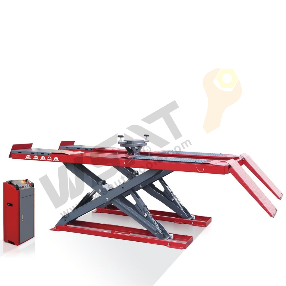 3.5/4/4.5/5.5 Ton On-Ground Low Profile Scissor Alignment Lift