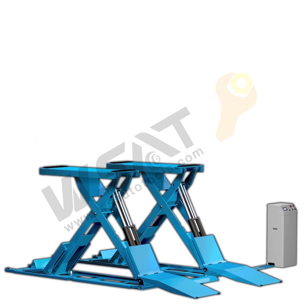 3 Ton Low Profile Small Platform Scissor Alignment Lift