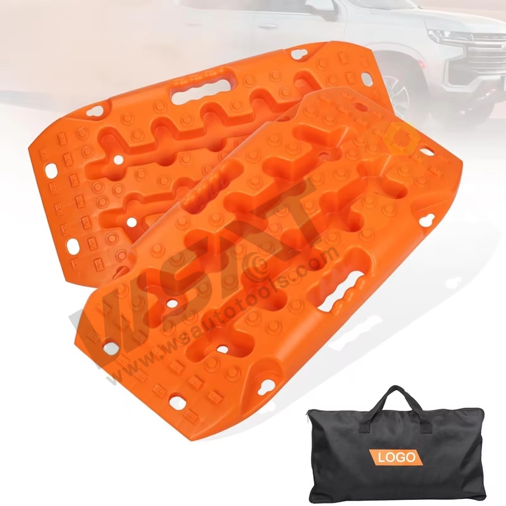 Mini Recovery Track Mats, 4x4 Off Road Recovery Traction Board for Sand Mud Snow