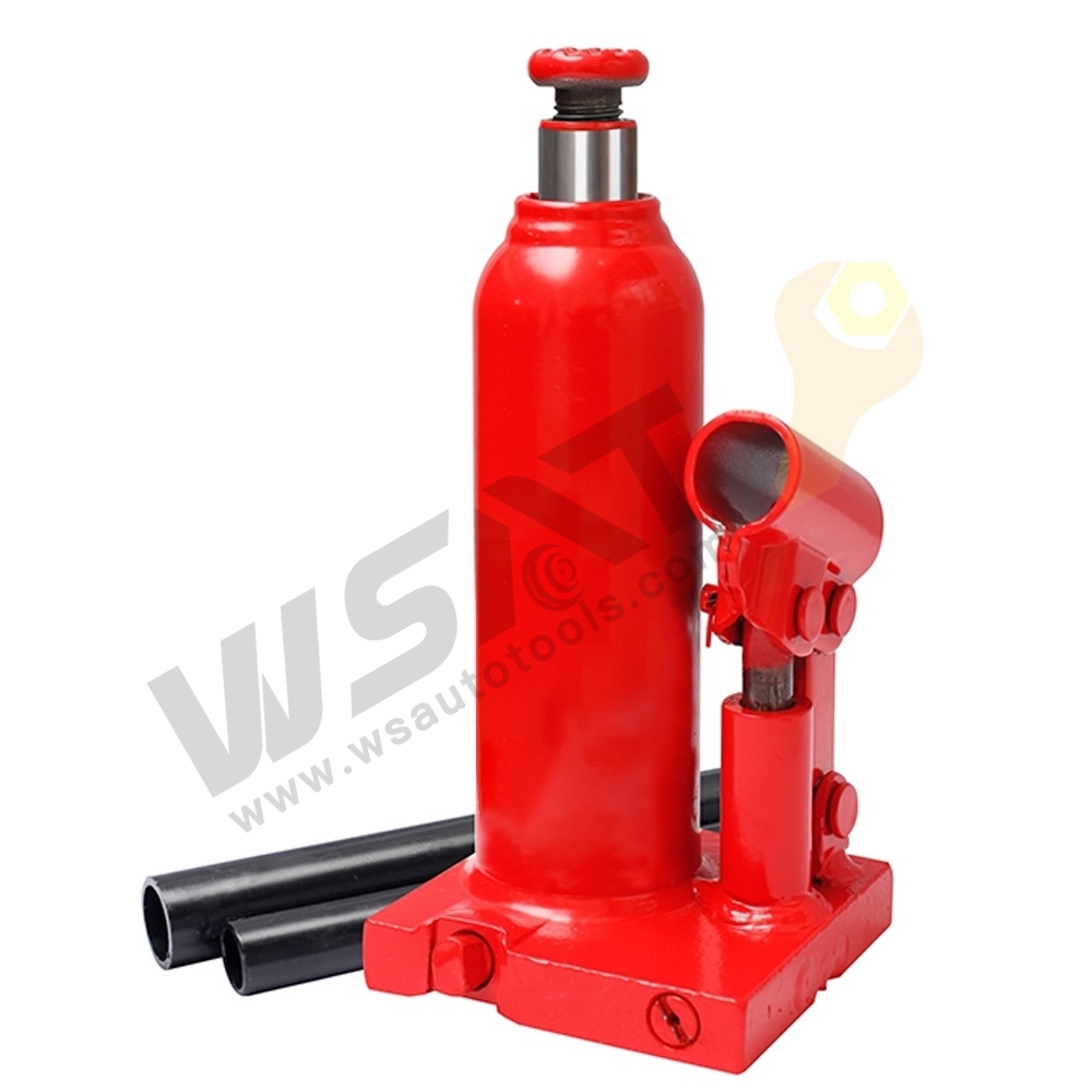 Welded Bottle Jack with Steel Base