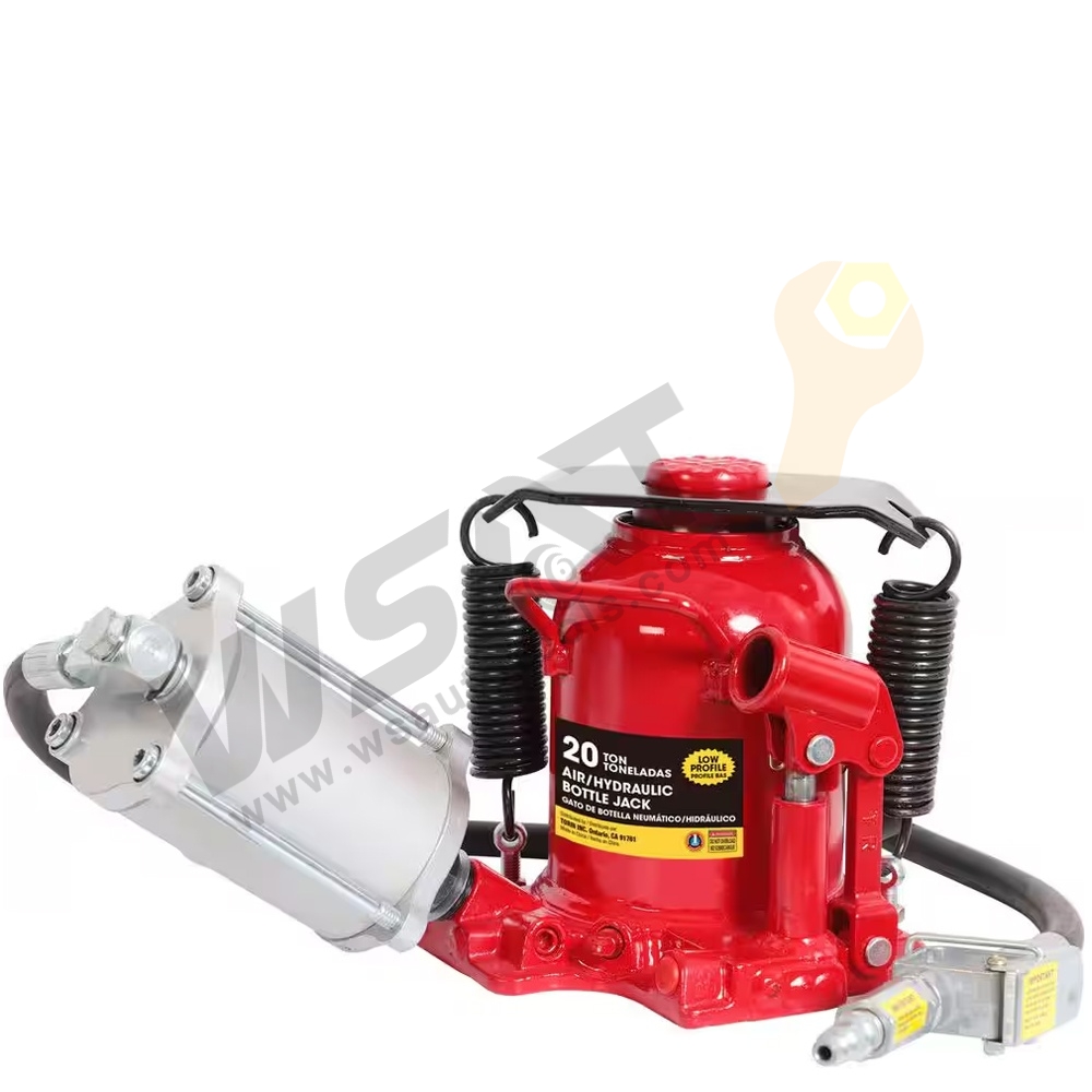 Air/Hydraulic Bottle Jack with Welded Base