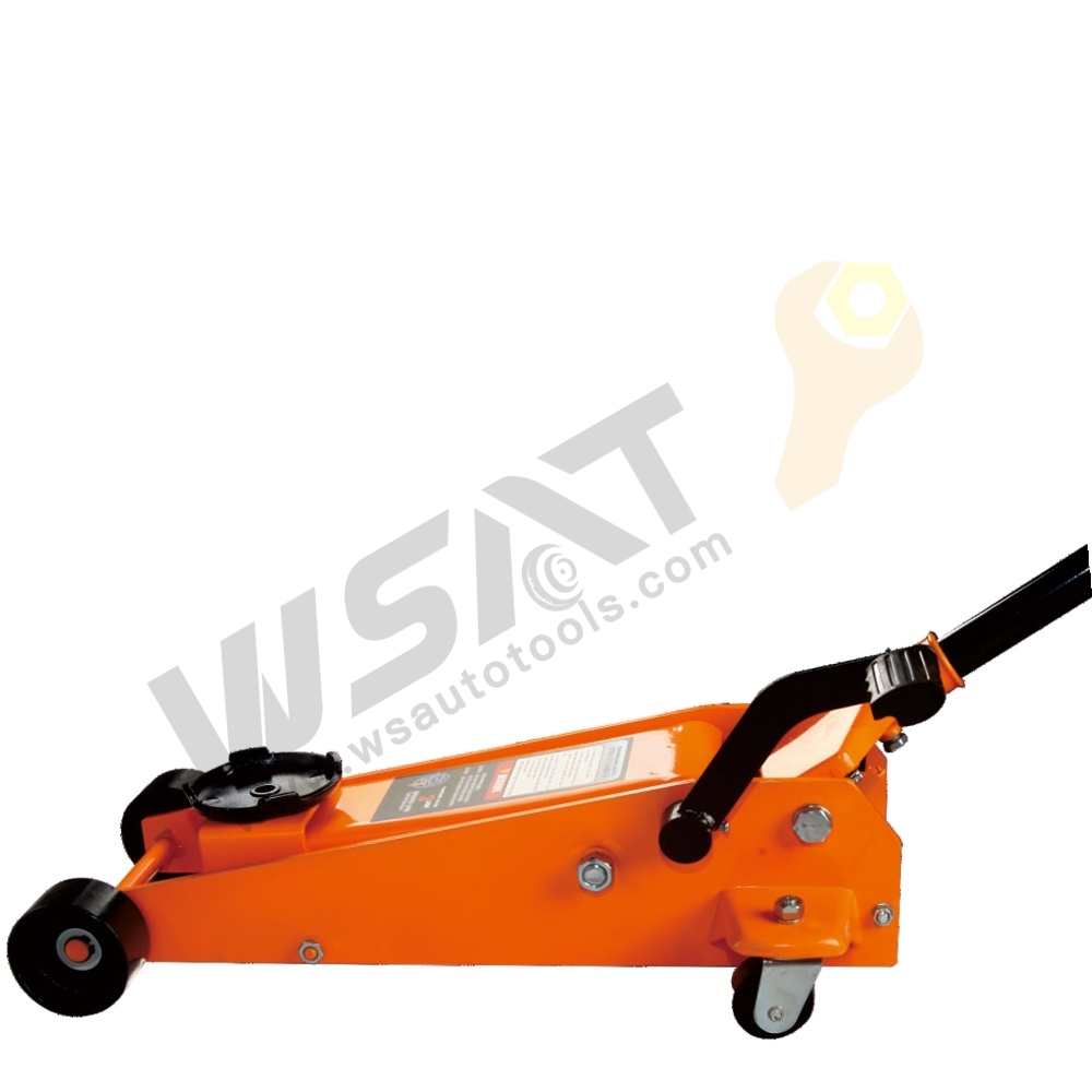 Single Quick Lift Hydraulic Floor Jack with Foot Pedal