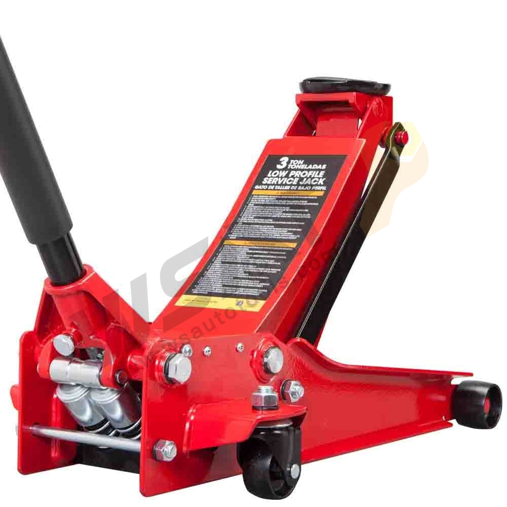 Slow Down Quick Lift Low Profile Double Pump Floor Jack