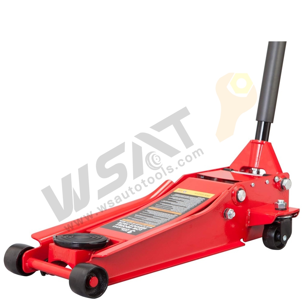 Slow Down Quick Lift Low Profile Double Pump Floor Jack